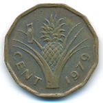 Свазиленд, 1 цент (1979 г.)
