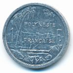 Французская Полинезия, 1 франк (1987 г.)