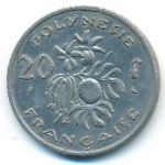 Французская Полинезия, 20 франков (1969 г.)