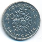 Французская Полинезия, 20 франков (1969 г.)