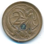 Австралия, 2 цента (1977 г.)