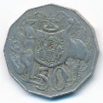 Австралия, 50 центов (1975 г.)