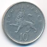 Great Britain, 10 pence, 1992