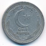 Пакистан, 1 рупия (1948–1949 г.)