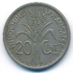 Французский Индокитай, 20 центов (1941 г.)