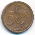 South Africa, 5 cents, 2003