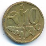 ЮАР, 10 центов (1996 г.)