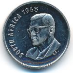 South Africa, 5 cents, 1968