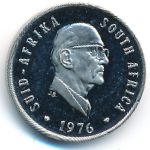 South Africa, 5 cents, 1976