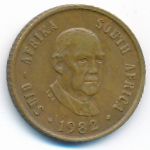 ЮАР, 1 цент (1982 г.)