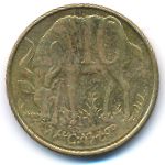 Эфиопия, 10 центов (2012 г.)