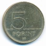 Hungary, 5 forint, 2004