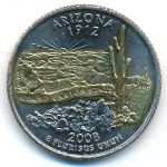 США, 1/4 доллара (2008 г.)