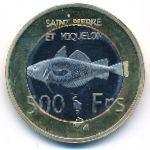 Сен-Пьер и Микелон, 500 франков (2013 г.)