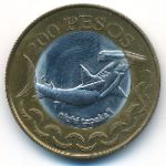 Остров Пасхи., 200 песо (2007 г.)