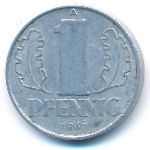 ГДР, 1 пфенниг (1960 г.)