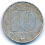 German Democratic Republic, 10 pfennig, 1979