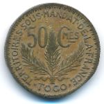 Togo, 50 centimes, 1924–1926