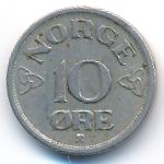 Норвегия, 10 эре (1952 г.)