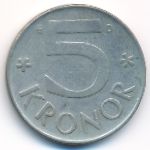 Швеция, 5 крон (1991 г.)