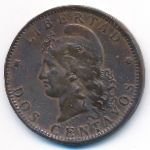 Аргентина, 2 сентаво (1893 г.)