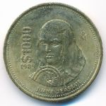 Мексика, 1000 песо (1989 г.)