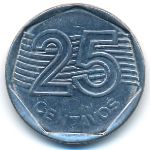 Бразилия, 25 сентаво (1994 г.)