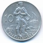 Чехословакия, 10 крон (1954 г.)