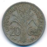Французский Индокитай, 20 центов (1939 г.)
