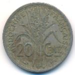 Французский Индокитай, 20 центов (1939 г.)