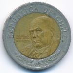 Chile, 500 pesos, 2001