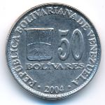 Venezuela, 50 bolivares, 2004
