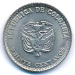 Колумбия, 20 сентаво (1965 г.)