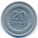 Колумбия, 20 сентаво (1968 г.)