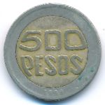 Колумбия, 500 песо (1995 г.)