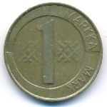 Finland, 1 markka, 1995
