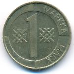 Finland, 1 markka, 1997