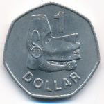 Соломоновы острова, 1 доллар (1977 г.)