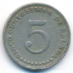 Panama, 5 centesimos, 1973