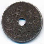 Belgium, 25 centimes, 1926