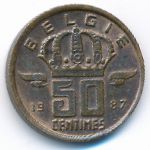 Бельгия, 50 сентим (1987 г.)