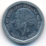 Jamaica, 5 dollars, 1996