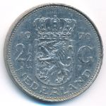 Netherlands, 2 1/2 gulden, 1970