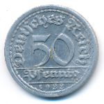 Веймарская республика, 50 пфеннигов (1922 г.)