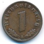 Третий Рейх, 1 рейхспфенниг (1937 г.)