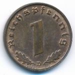 Третий Рейх, 1 рейхспфенниг (1939 г.)