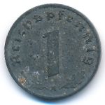 Третий Рейх, 1 рейхспфенниг (1941 г.)