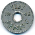 Фиджи, 1 пенни (1949 г.)