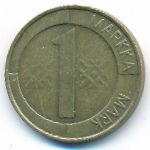Finland, 1 markka, 1994