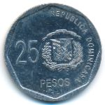 Доминиканская республика, 25 песо (2015 г.)